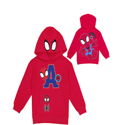 Personalised Spidey Hoodie - Initial