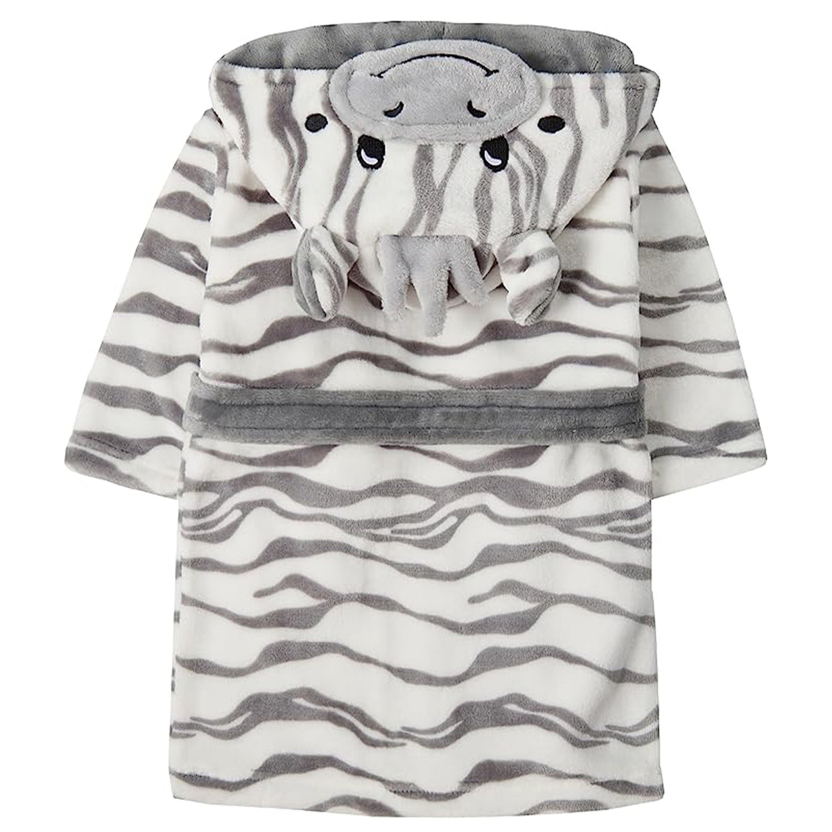Personalised Baby Childrens Dressing Gown Zebra TheBabyBoxUK